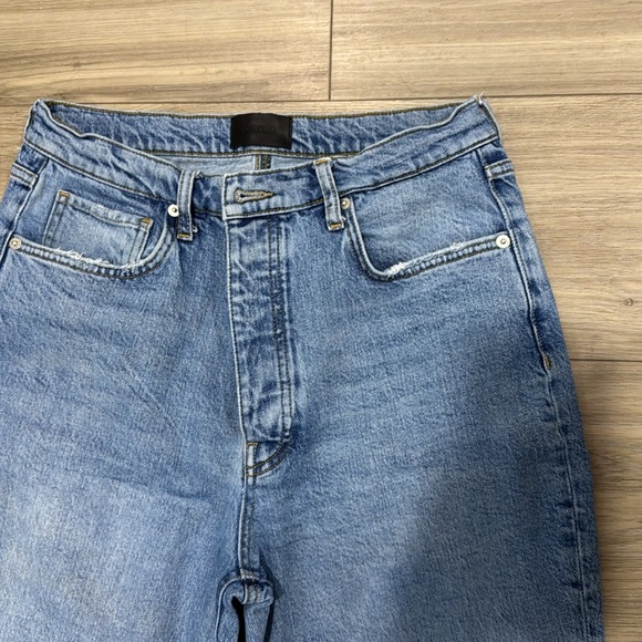 DSTLD Absolute Vintage Straight Jeans in Kinetic - Picture 2 of 6